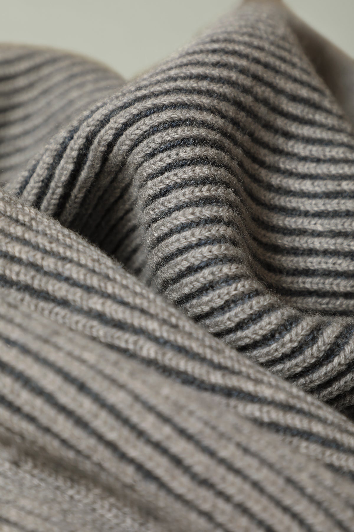 Wool Blanket Slate Blue and Gray