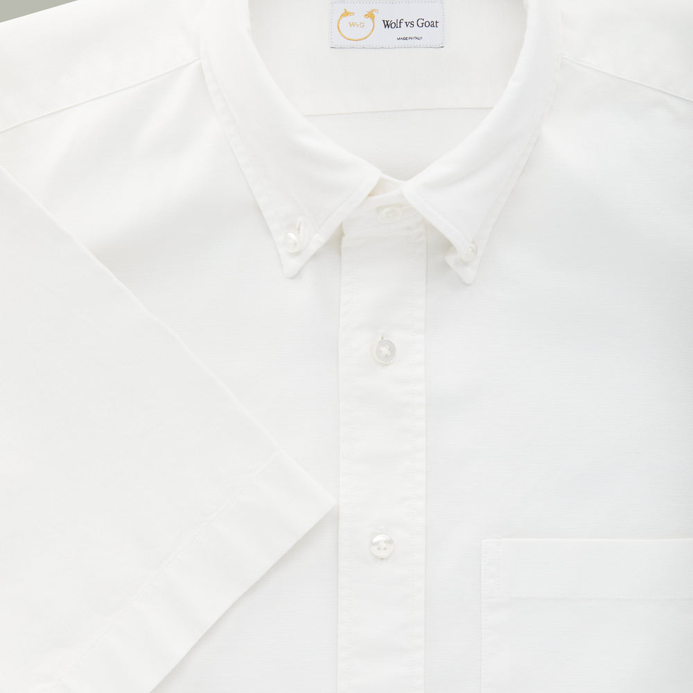 
                  
                    Garment Dyed Oxford White Onyx Short Sleeve Regular After-Dinner
                  
                