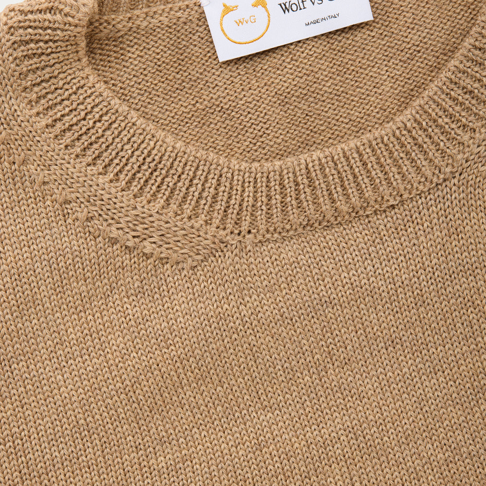 
                  
                    Long Sleeve Wool Knitted Crewneck "Choose Your Own Color"
                  
                