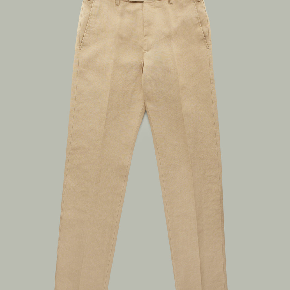 Franco Linen Trouser Sabbia