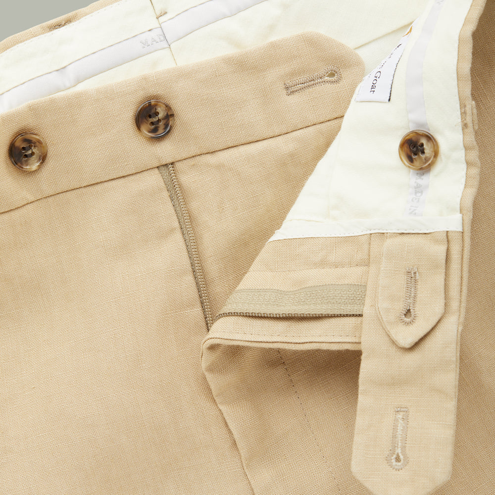 Franco Linen Trouser Sabbia