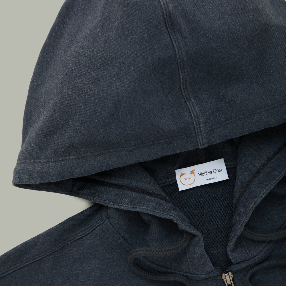 
                  
                    Bamboo Sorona Zip Up Hoodie Dark Navy
                  
                