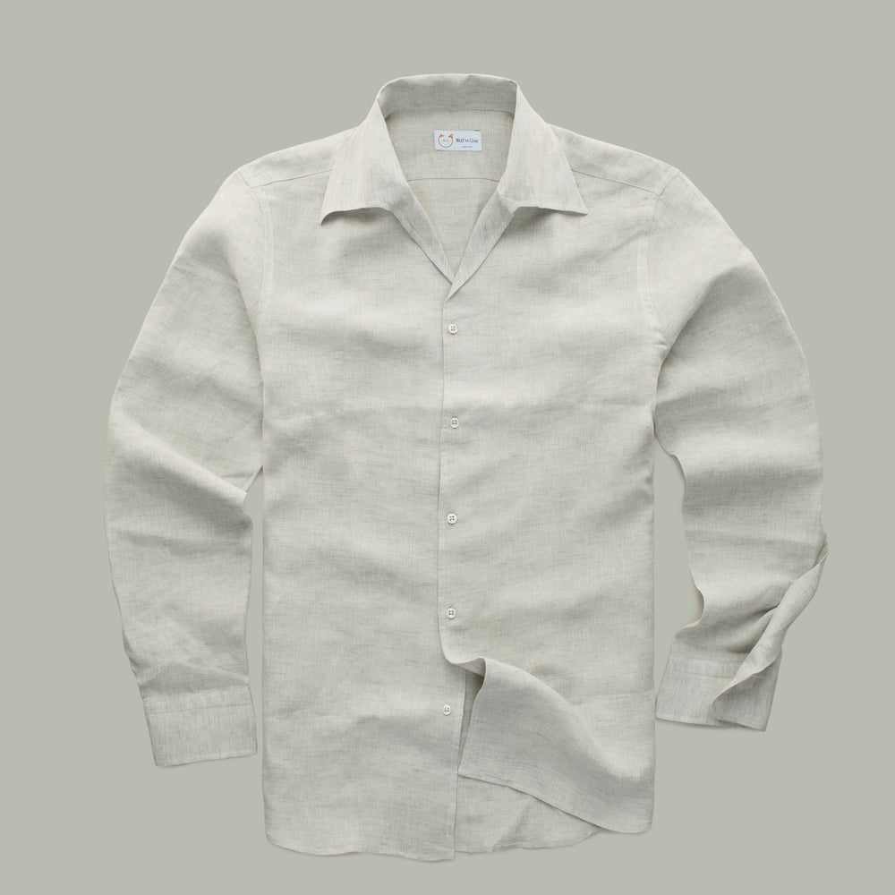 
                  
                    Capri Long Sleeve Linen Shirt White
                  
                