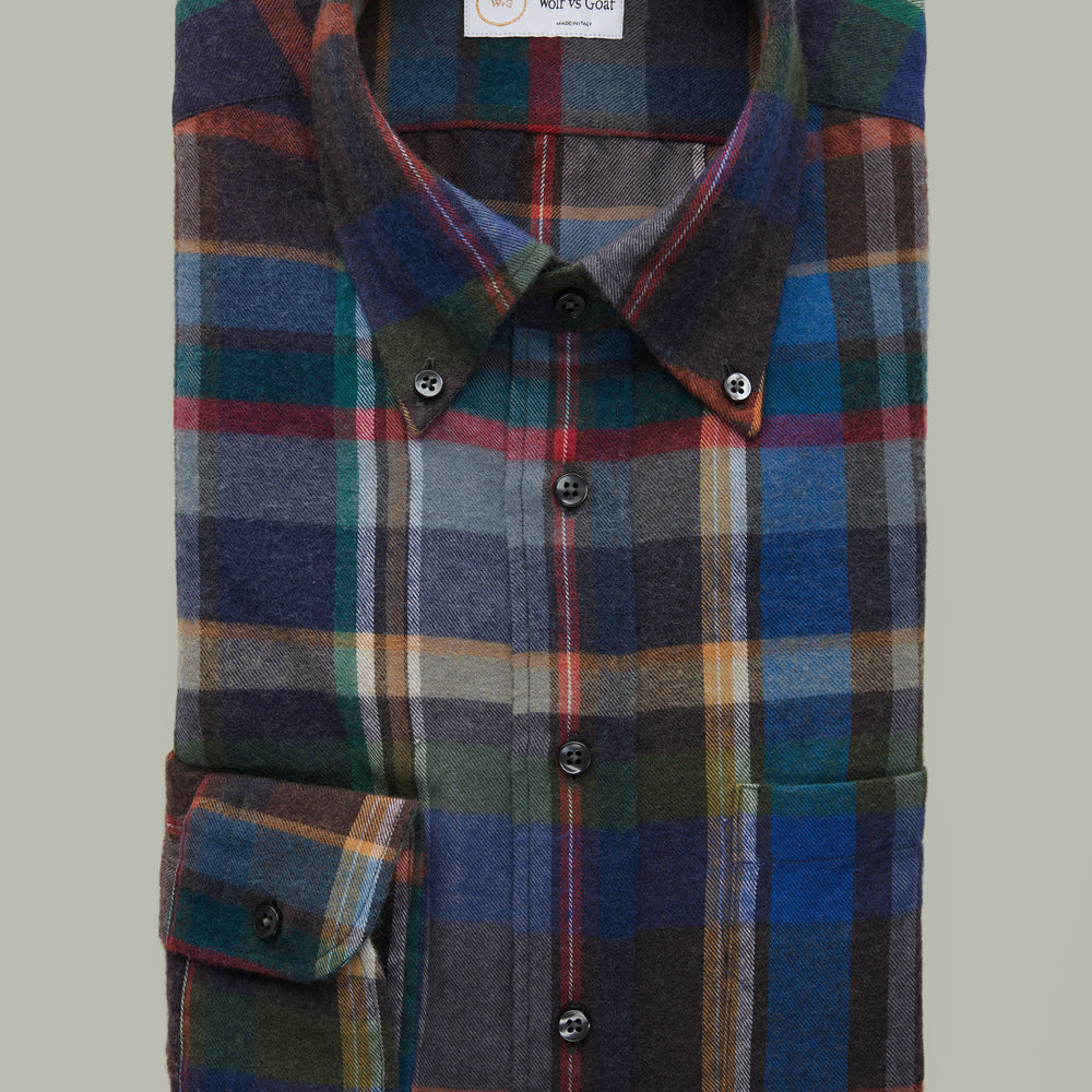 Woolshire Wool Cotton Flannel Regular Fit