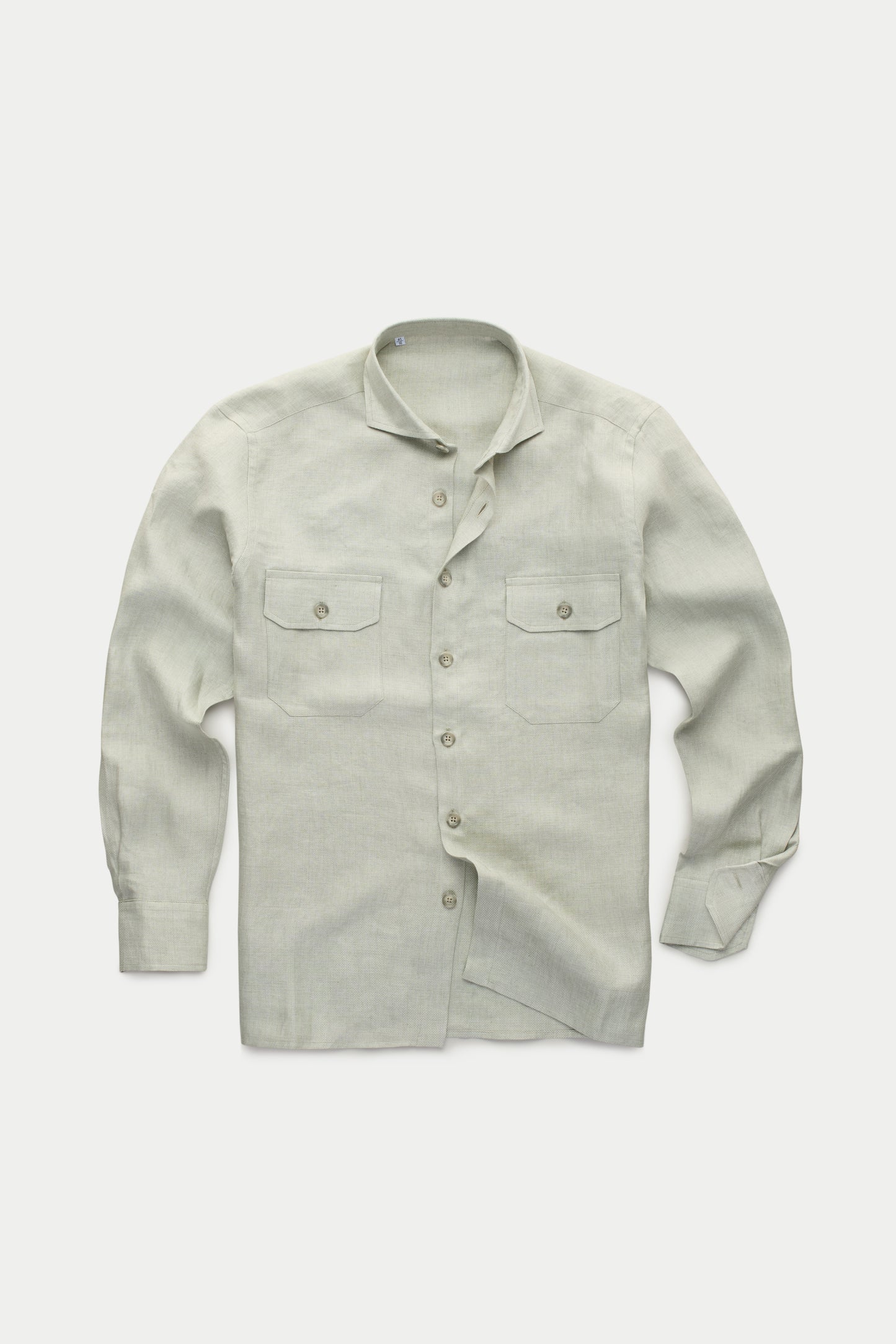 Linen Shirt Jacket Natural