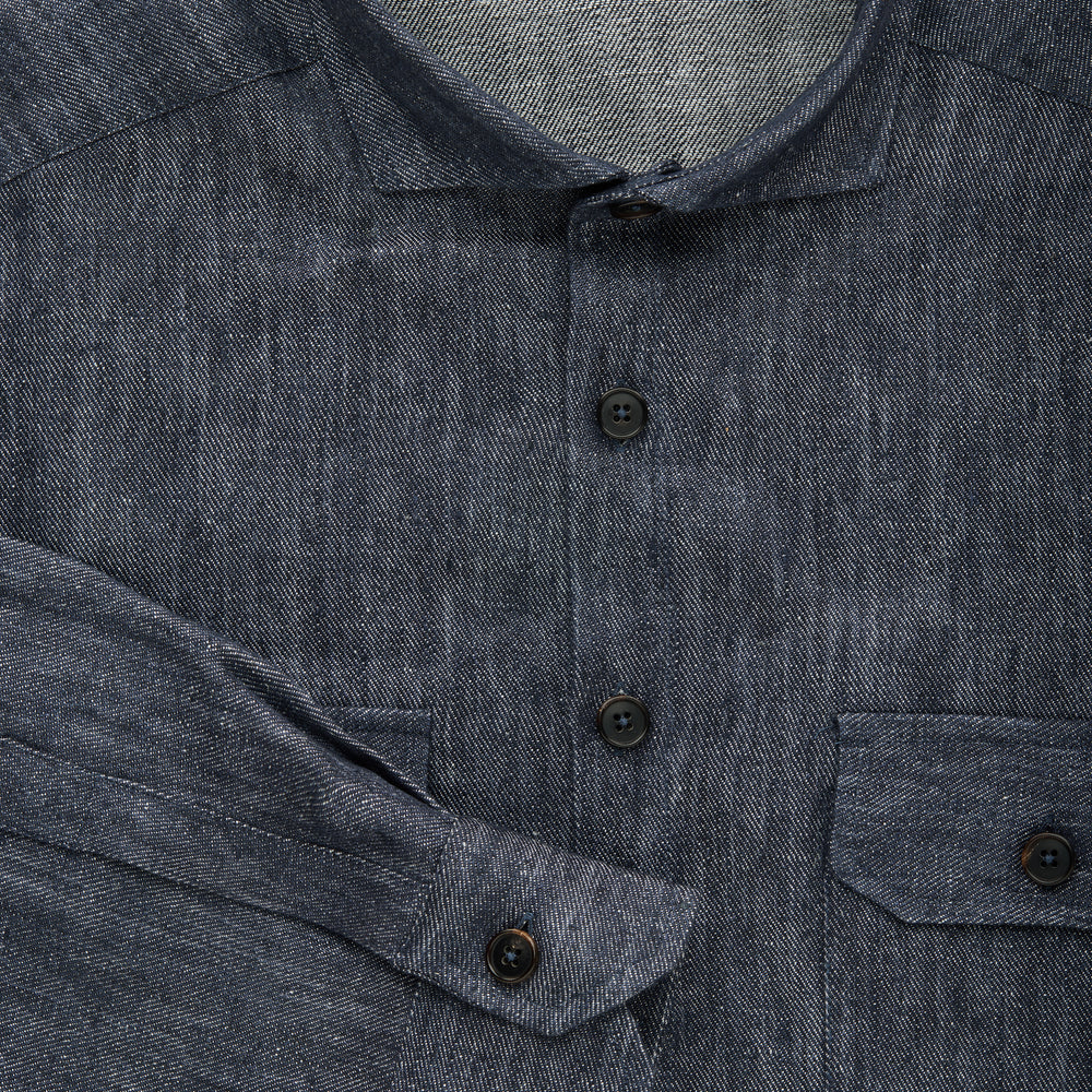 
                  
                    Linen Shirt Jacket Denim
                  
                