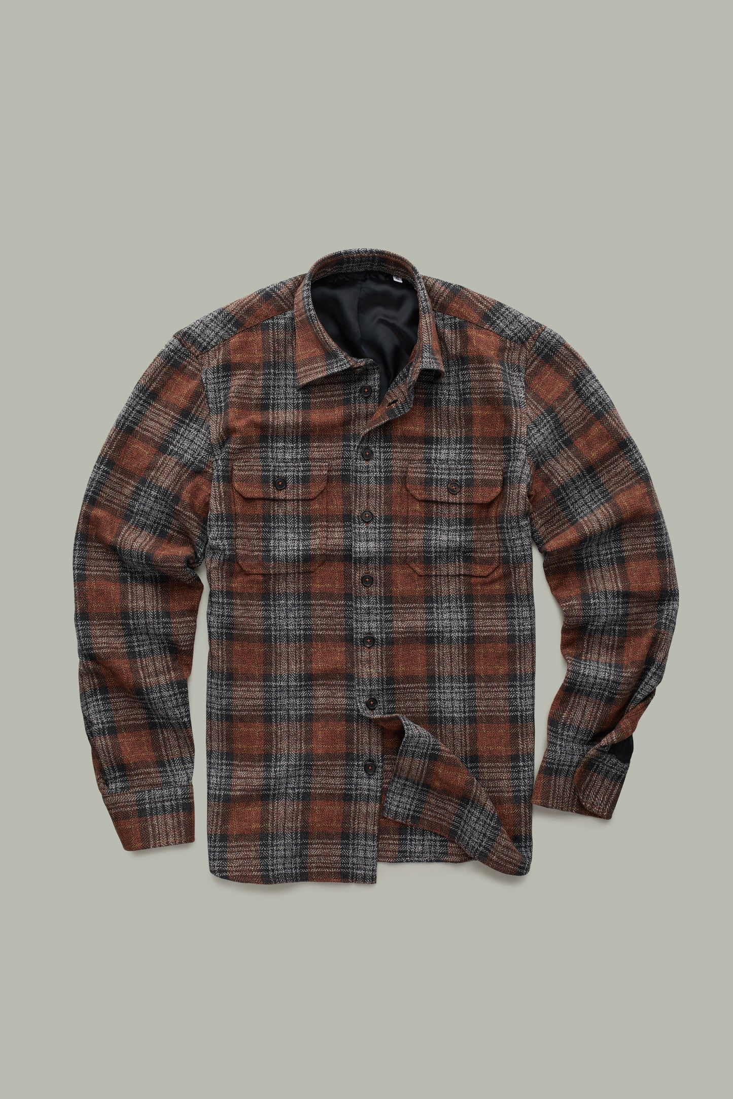 Shirt Jacket Rusty Plaid