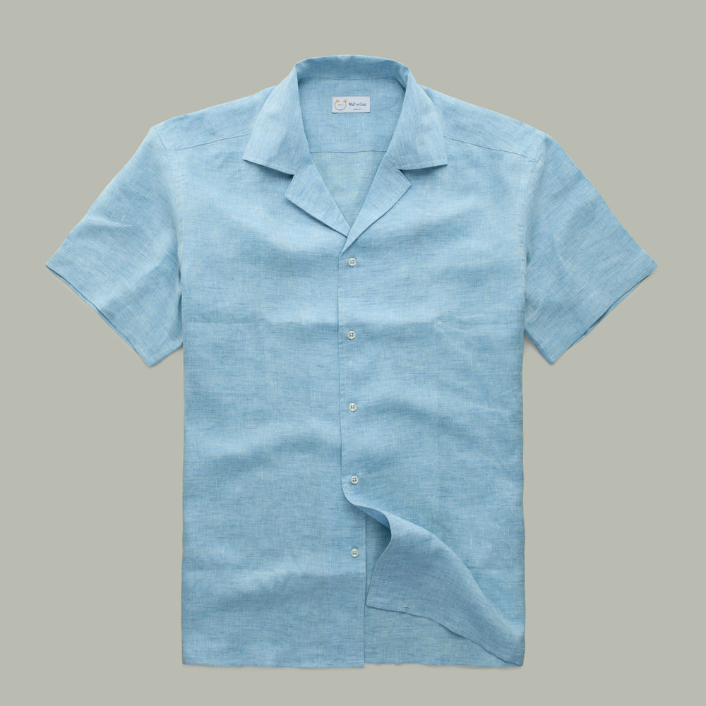 Linen Bowling Shirt Mare