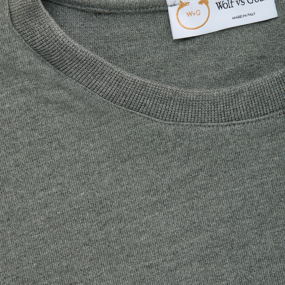 
                  
                    Heavyweight Short Sleeve Bamboo Sorona Jersey Crewneck Grey
                  
                