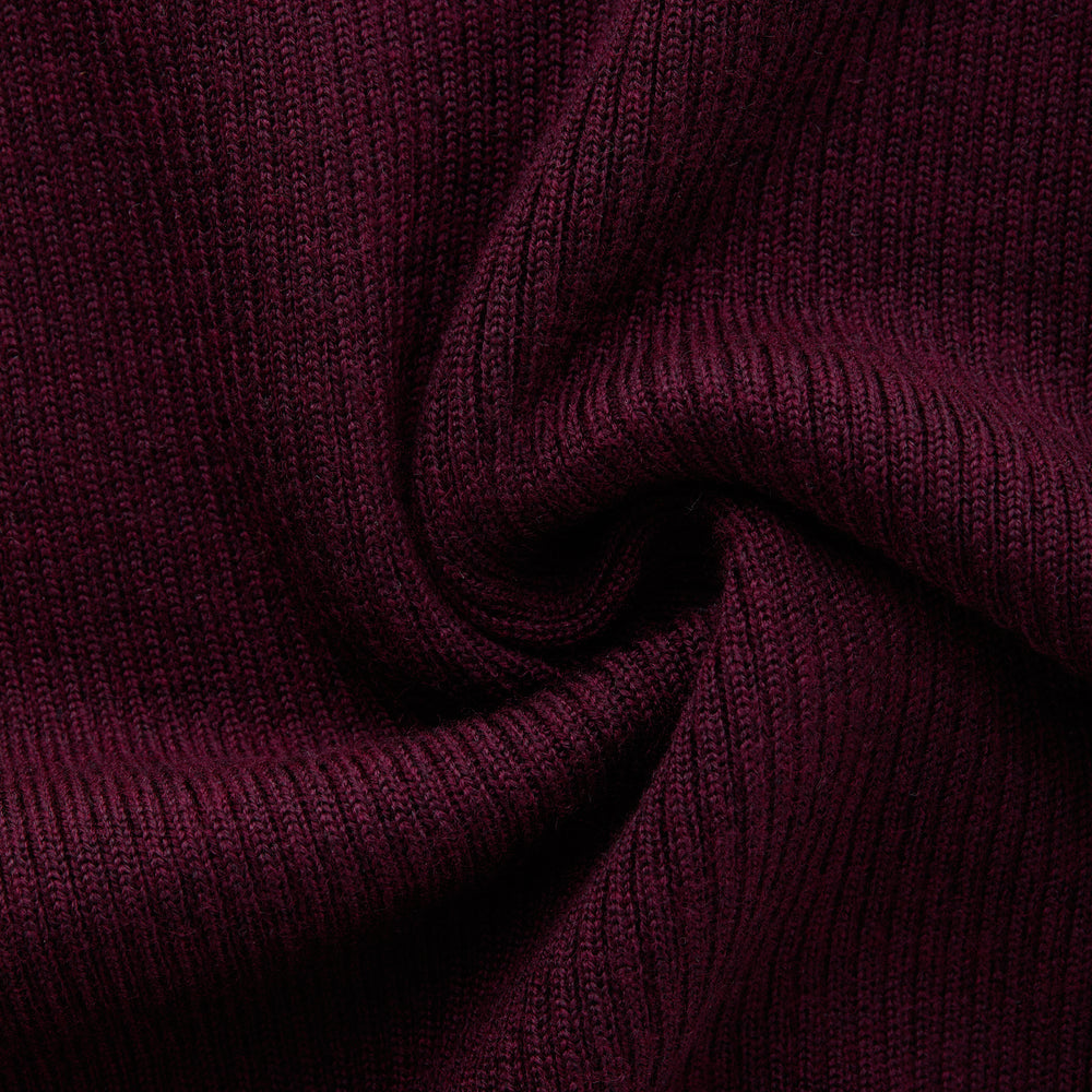 
                  
                    Short Sleeve Wool Silk Rich Boy Knitted Polo Burgundy
                  
                