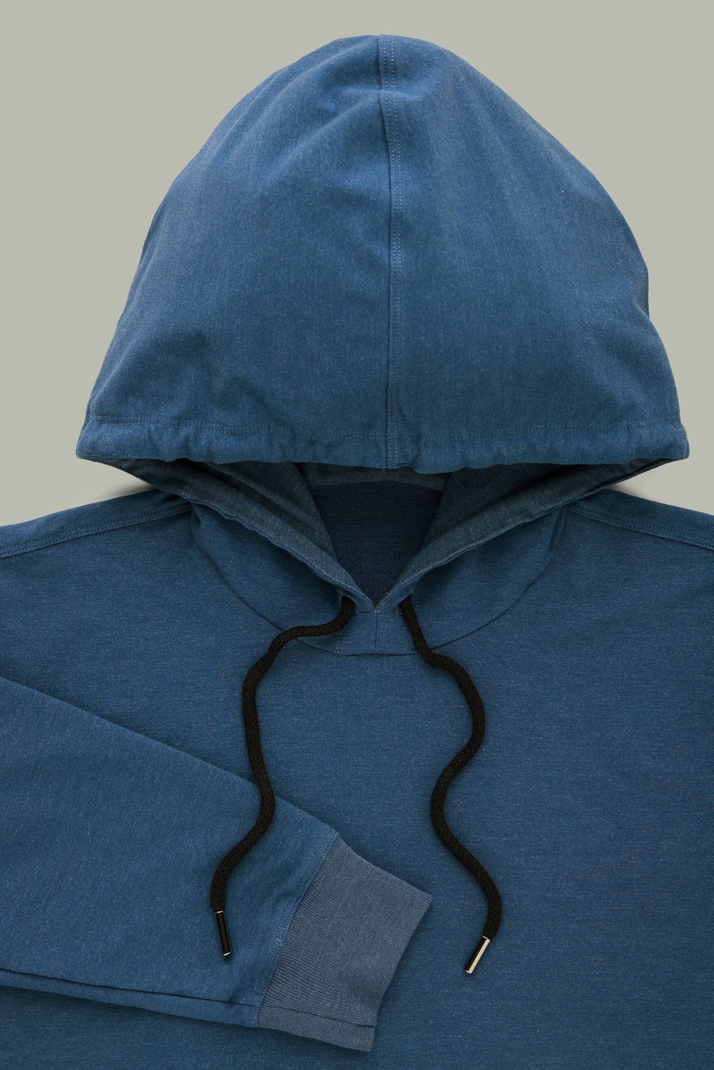 Bamboo Sorona Bleach Hoodie Navy